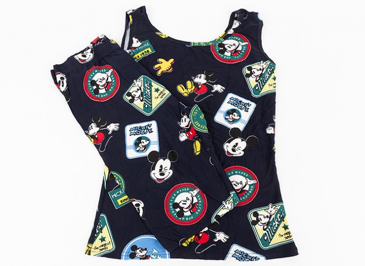 ست تاپ شلوارک فانتزی