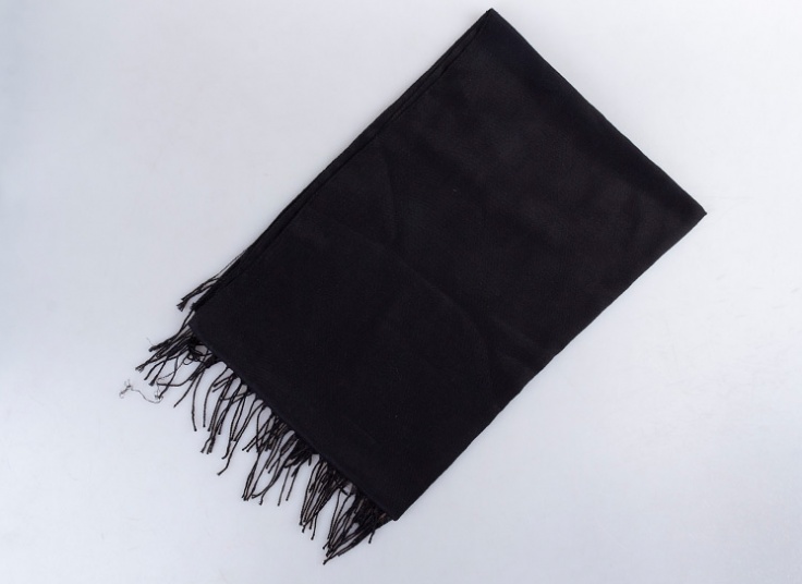 شال ساده نخی زنانه