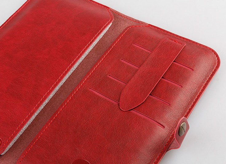 کیف پول و موبایل چرم WUW