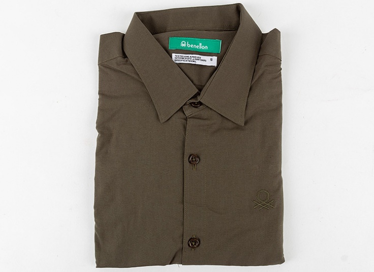 پیراهن ساده مردانه Benetton