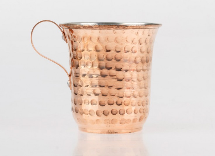 پارچ و لیوان مسی