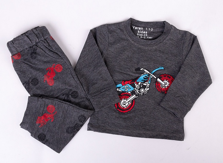 ست بلوز و شلوار پسرانه Motorcycle