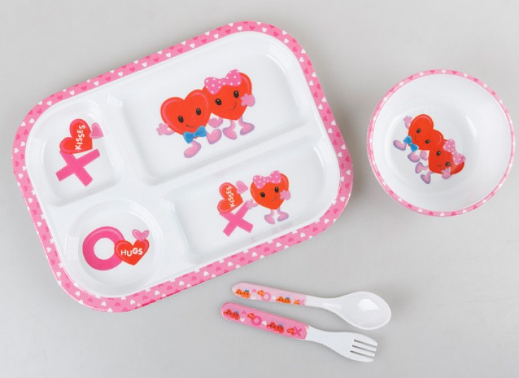 ست 4 تکه ظرف غذای کودک