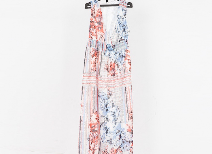 پیراهن ساحلی حریر زنانه