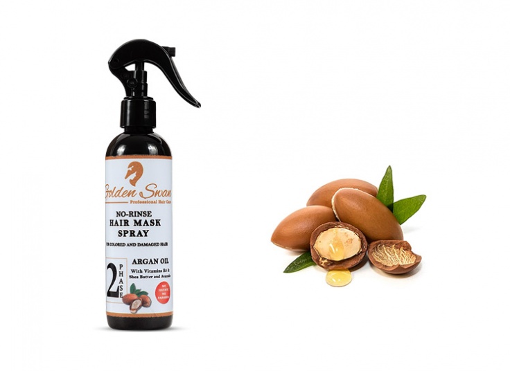 اسپری مو دوفاز آرگان Golden Swan