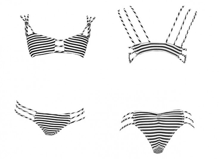 مایو دو تکه طرح SABOSKIRT