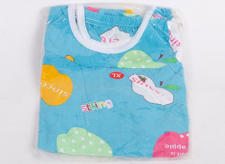 لباس دو تکه نخی دخترانه