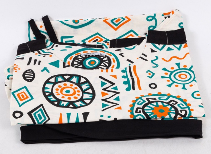 ست کراپ و شلوار طرحدار