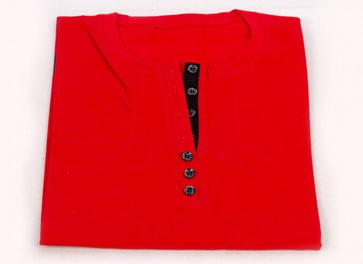 بلوز زنانه یقه دکمه دار