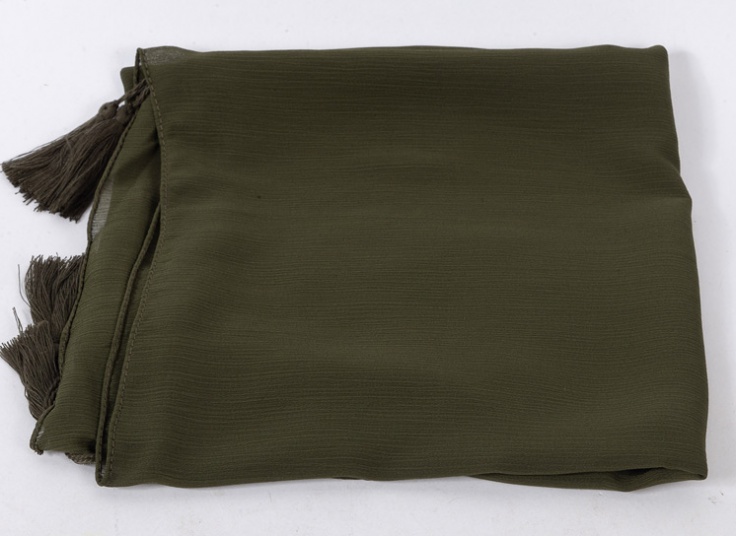 شال حریر ساده