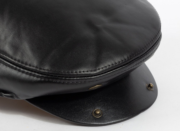 کلاه کپ چرمی