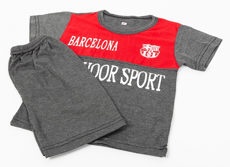 تیشرت شلوارک بچگانه Barcelona