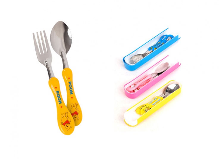 ست قاشق چنگال کودک