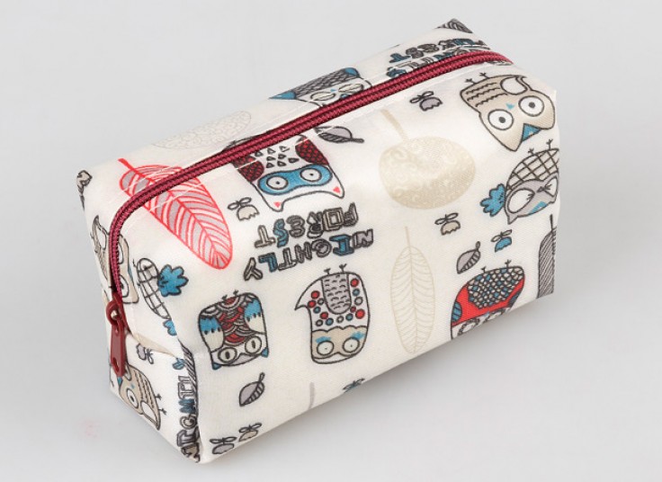 کیف لوازم آرایش طرح جغد