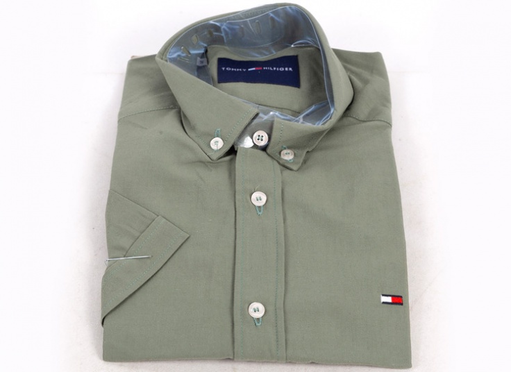پیراهن آستین کوتاه مردانه Tommy