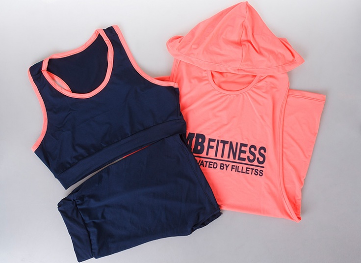 ست سه تکه لباس ورزشی زنانه