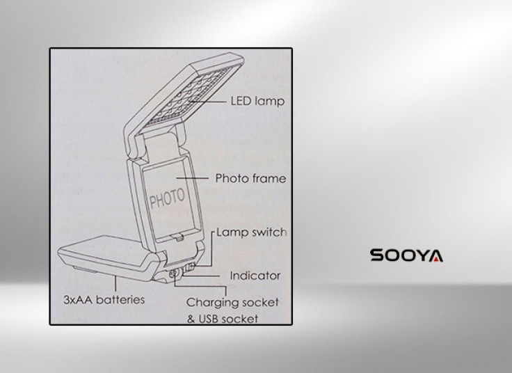 چراغ led و قاب عکس SOOYA