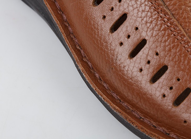 صندل چرم طبیعی مردانه NEGHIN