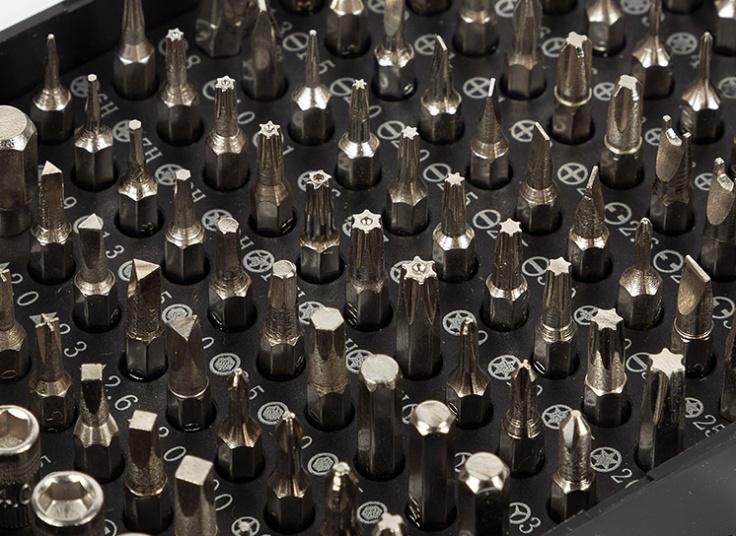 مجموعه پیچ گوشتی 115 عددی