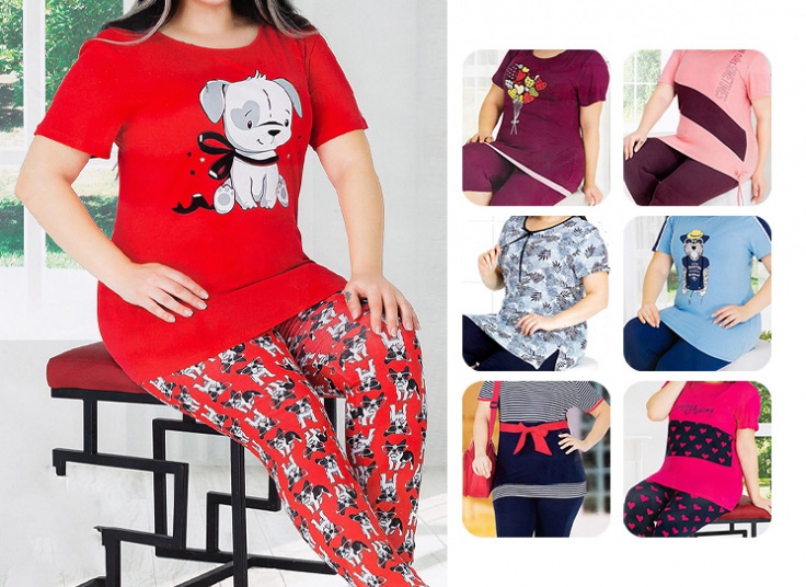 ست سایز بزرگ زنانه TEKNUR