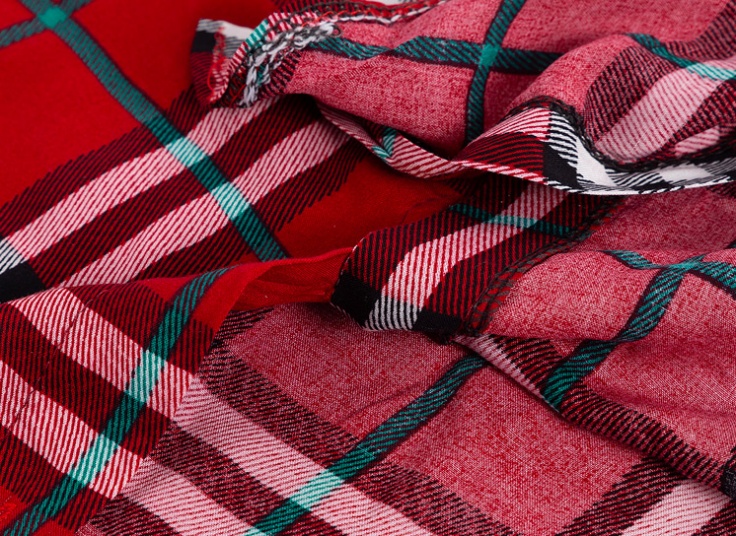 شومیز گره‌ای چهارخانه