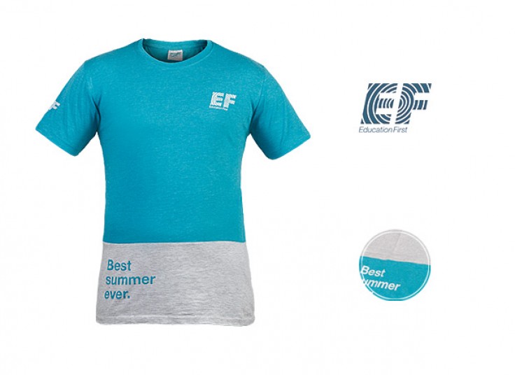 تیشرت مردانه آستین کوتاه EF