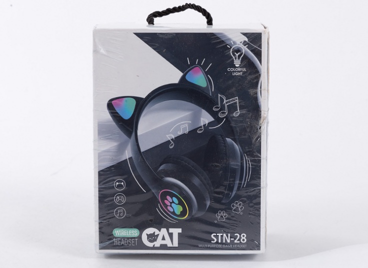 هدفون بلوتوثی طرح Cat مدل STN-28