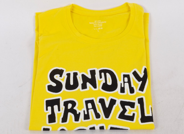 تیشرت چاپدار مردانه طرح SUNDAY