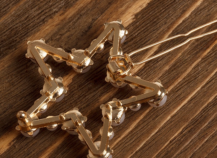 گیره مو مرواریدی