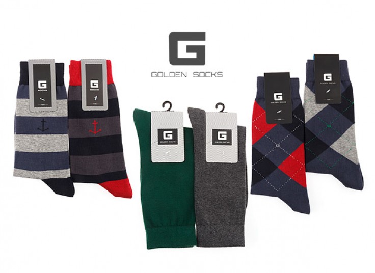 جوراب مردانه Golden Socks