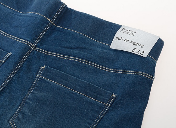 لگ طرح جین Papaya