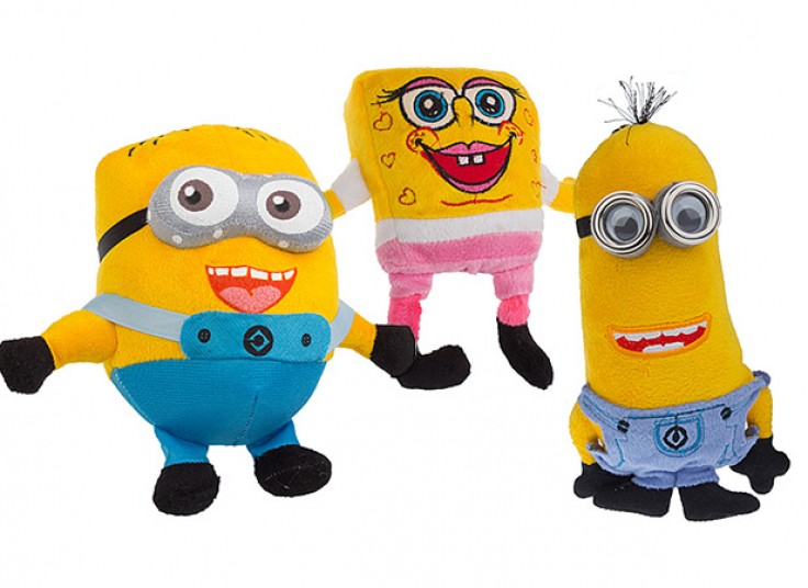 عروسک Minion و SpongeBob