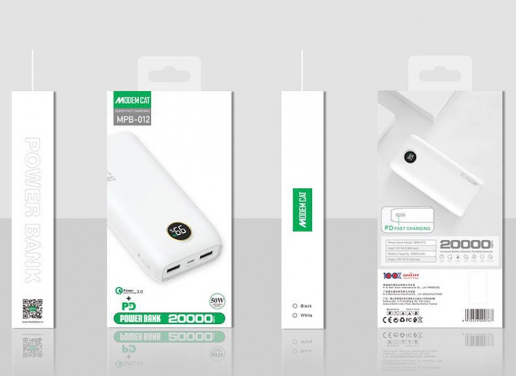 پاوربانک MODEM CAT مدل MPB-012