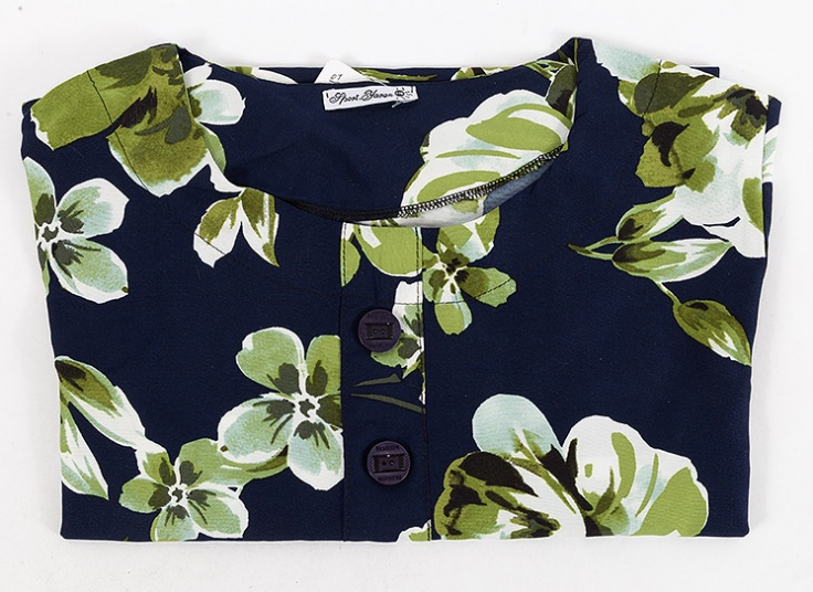 بلوز گلدار سایز بزرگ