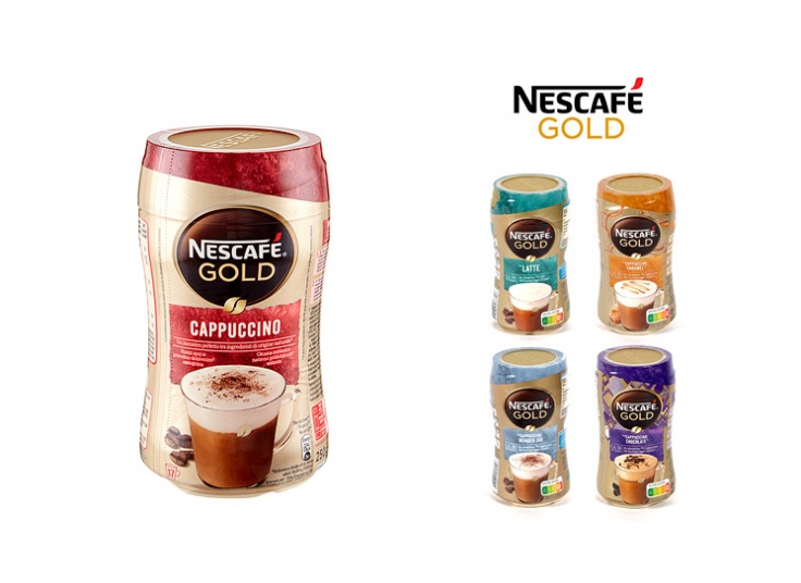 انواع پودر کاپوچینو فوری NESCAFE GOLD