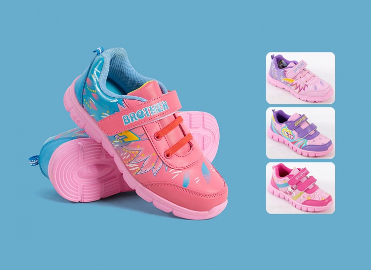 کتانی طرحدار دخترانه