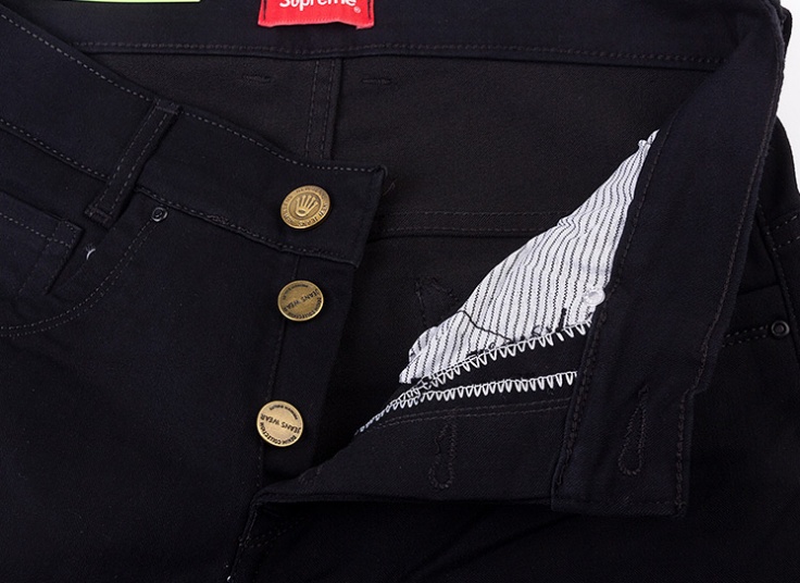 شلوار کتان کش زنانه Supreme