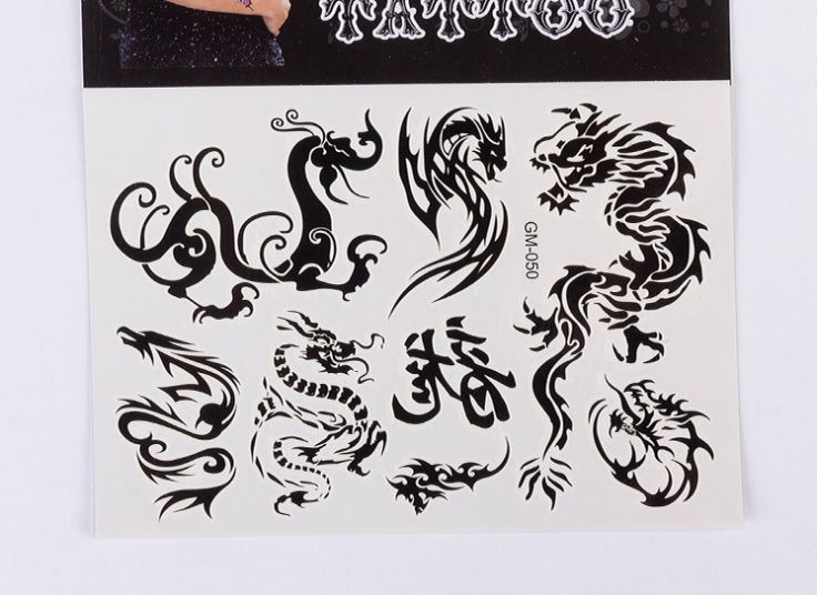 برچسب تاتو موقت JE