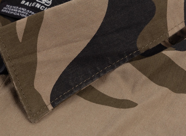 پیراهن آستین بلند چیریکی طرح Balenciaga