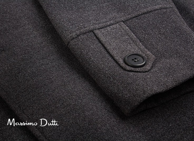پالتو یقه دیپلمات Massimo Dutti