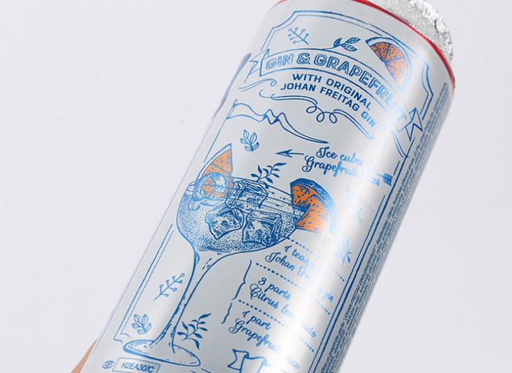 نوشیدنی کوکتل جین FREITG GIN