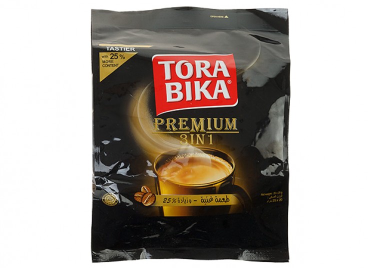 پک 20 عددی قهوه فوری TORA BIKA