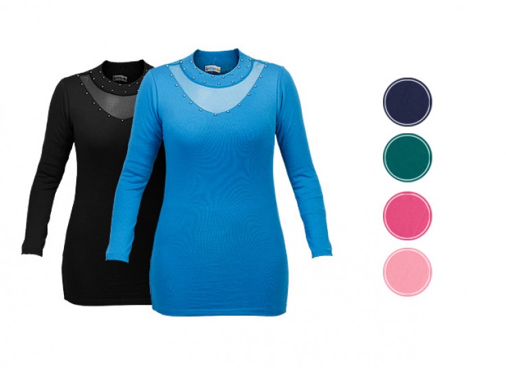 تونیک زنانه یقه حریر