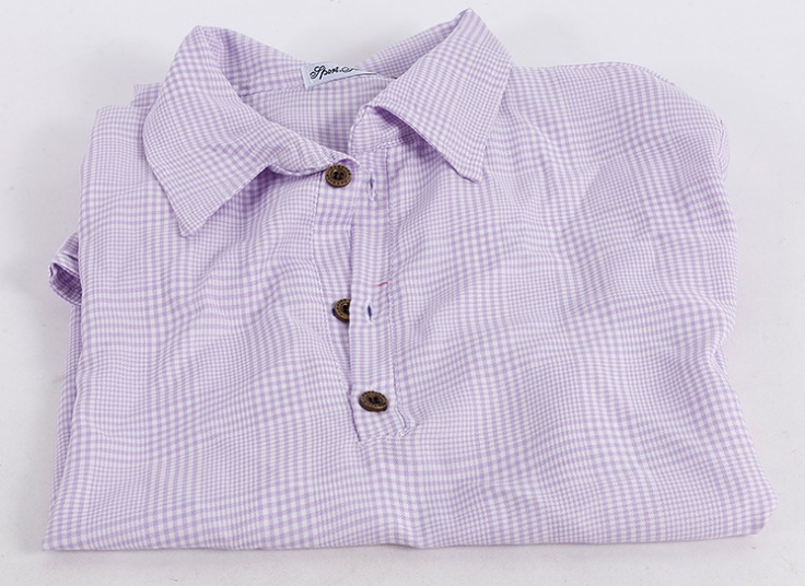 بلوز زنانه چهارخانه کد 15931