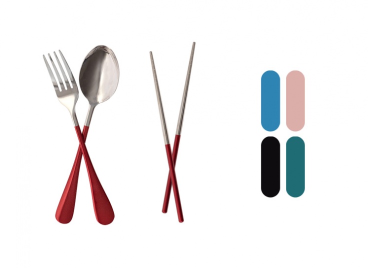 ست قاشق و چنگال چاپستیک‌دار RUIZHI