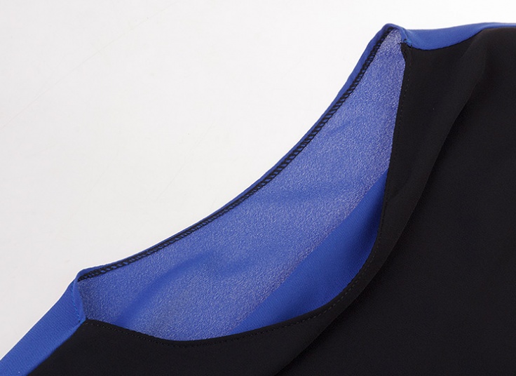 تاپ حریر کرپ زنانه Bicolor