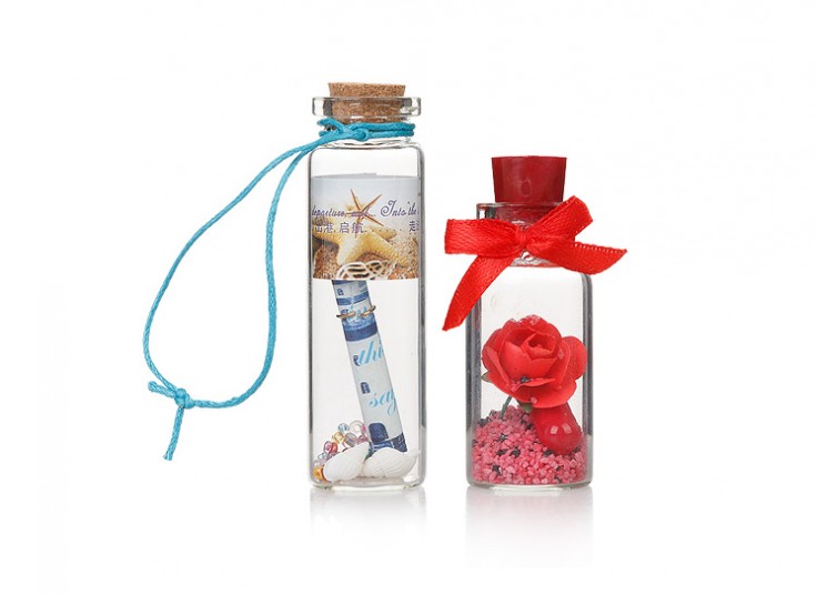 بطری عشق شیشه ای