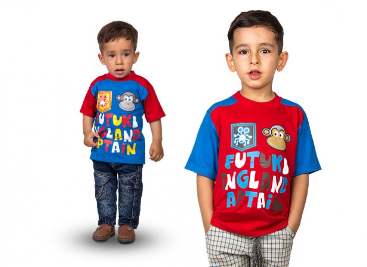 تیشرت پسرانه طرح دار