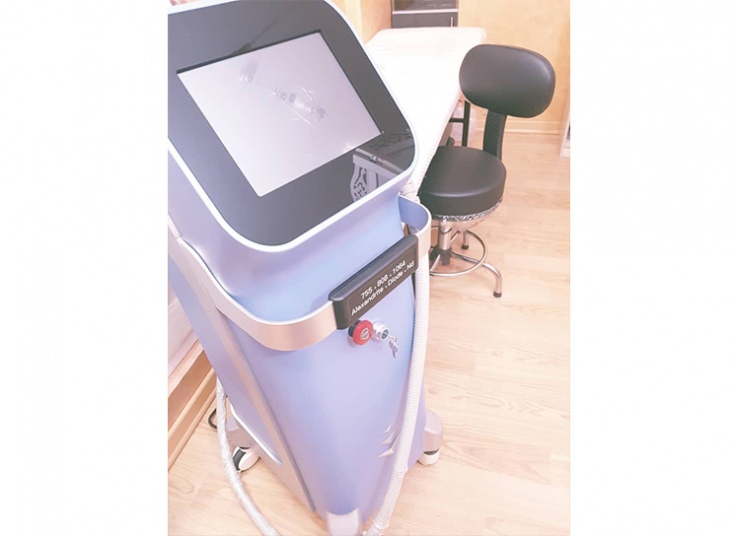 لیزر الکساندرایت پلاتینیوم درمرکز زیبایی درمانیکا