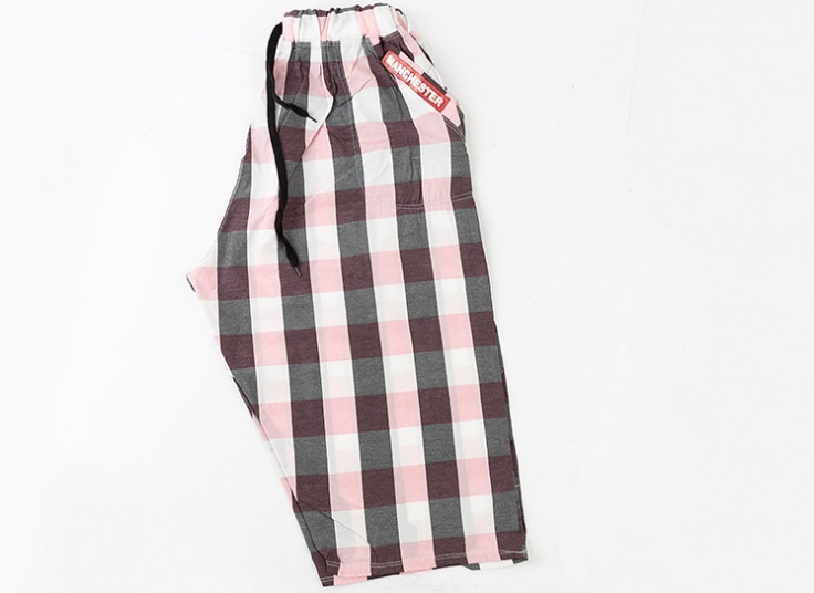 شلوارک راحتی مردانه چهارخانه